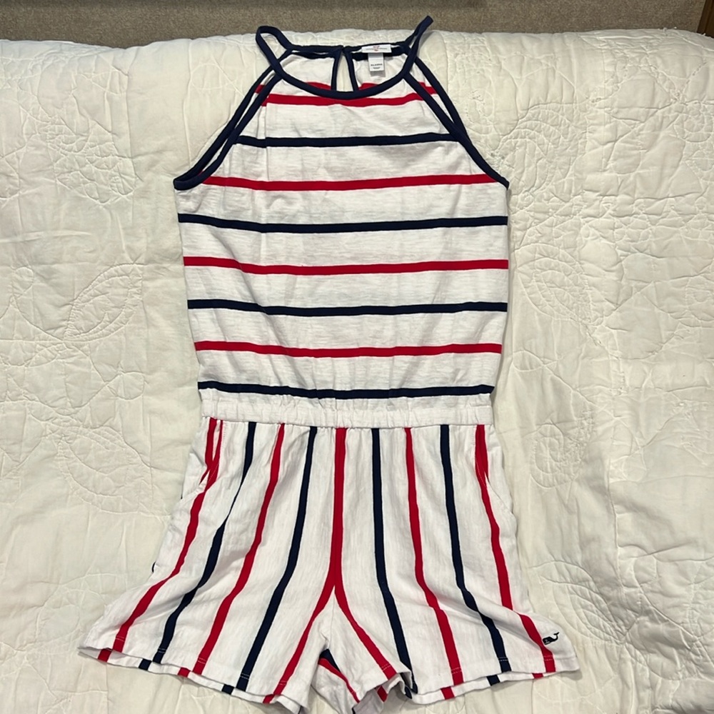 NWOT Vineyard Vines with Target Girls Shorts  Romper Size XL 14/16